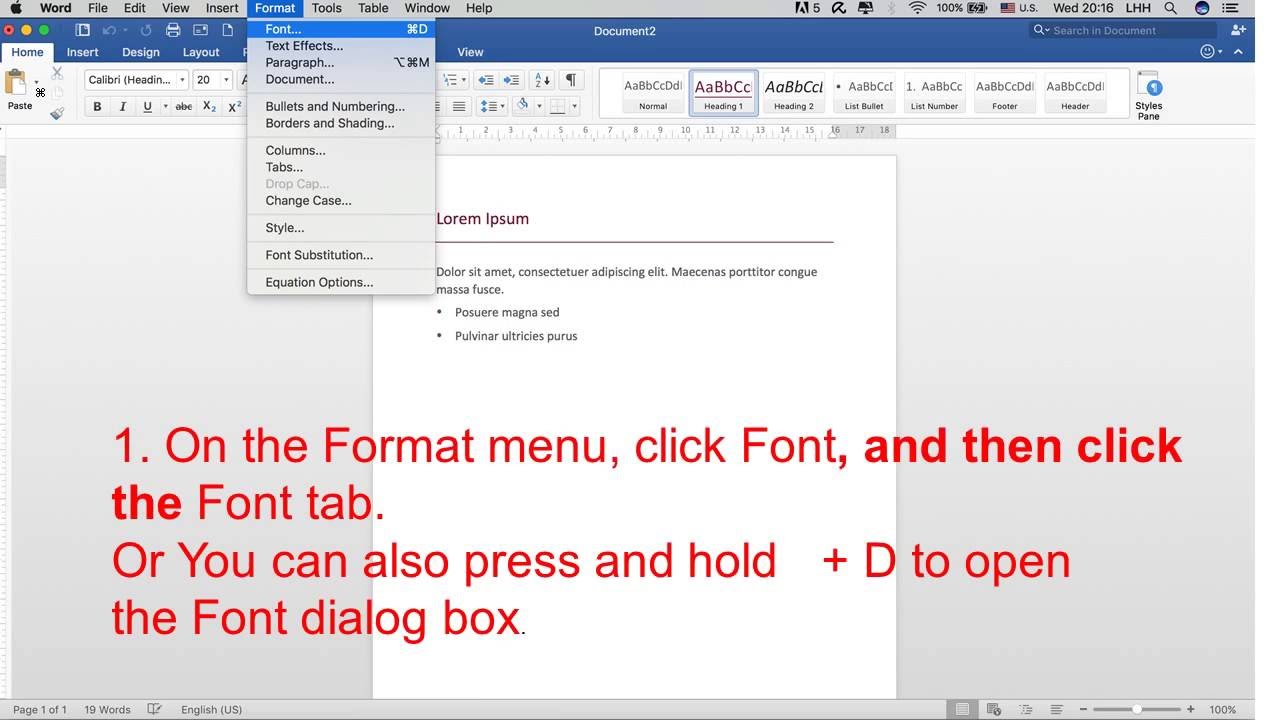 Download Fonts For Word Mac